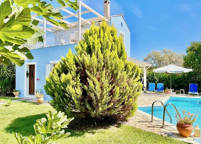 Iolis With Private Pool By Dadovillas 别墅 Lefkáda