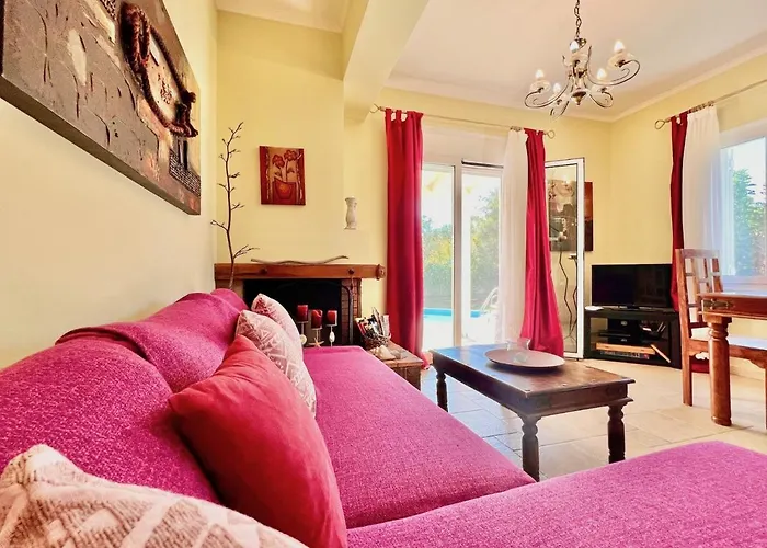 Iolis With Private Pool By Dadovillas 别墅 Lefkáda