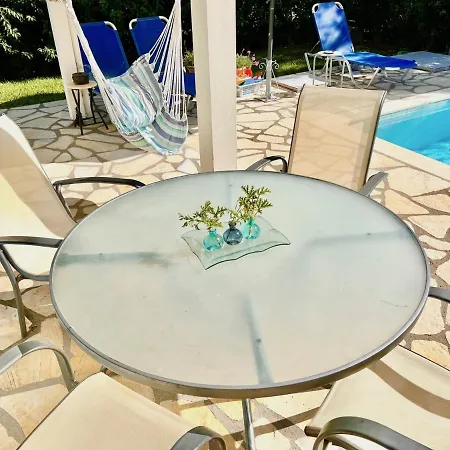 Villa Iolis With Private Pool By Dadovillas Lefkada City